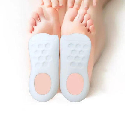 Orthotic Insoles for Plantar Fasciitis & Flat Feet Support white m-35-39 by HitMyNeed