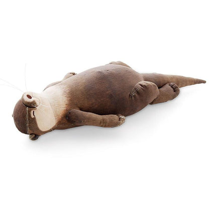 Otter Plush Wrist Pillow with Storage Pocket by HitMyNeed