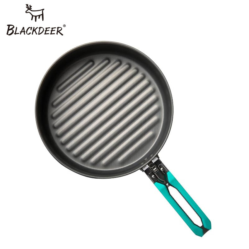 Outdoor Backpacking Cook Set with Pots, Pan & Kettle by HitMyNeed