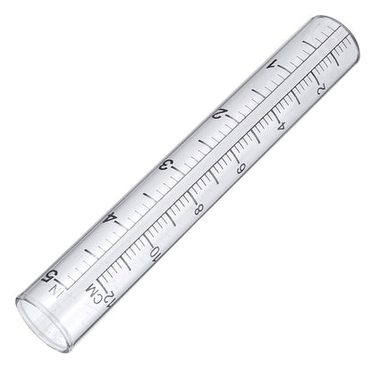 Outdoor Calibrated Glass Rain Gauge 12 cm by HitMyNeed