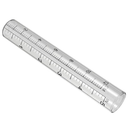 Outdoor Calibrated Glass Rain Gauge 12 cm by HitMyNeed