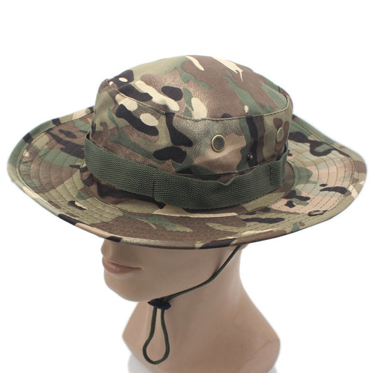 Outdoor Camouflage Boonie Hat for Fishing & Training by HitMyNeed