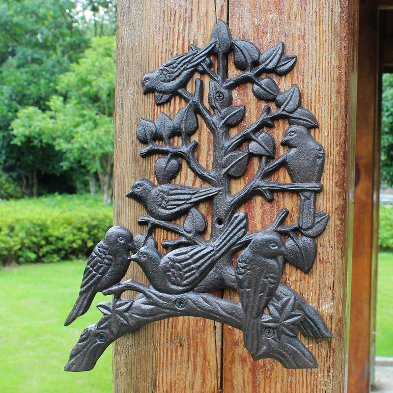 Outdoor Cast Iron Wall-Mounted Hose Holder by HitMyNeed