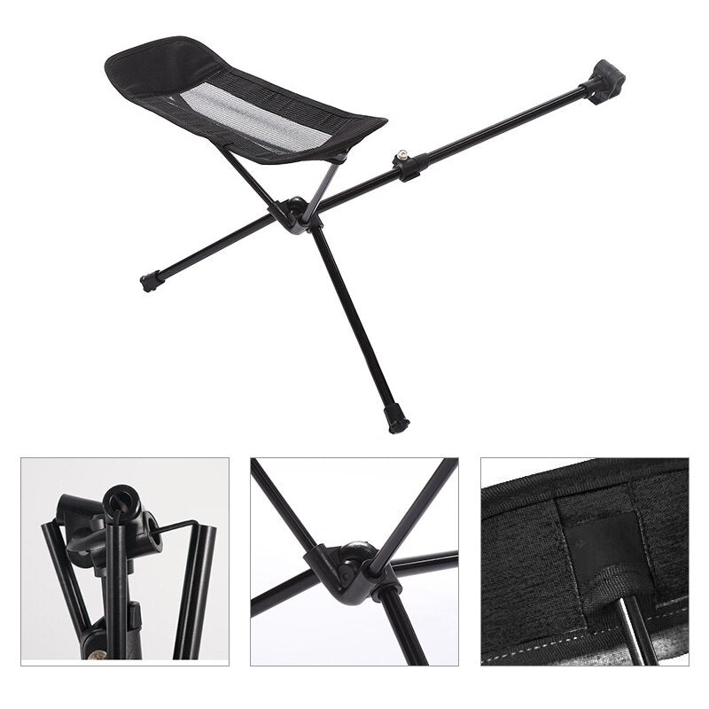 Outdoor Collapsible Camping Footstool with Bag by HitMyNeed