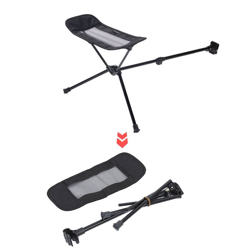 Outdoor Collapsible Camping Footstool with Bag by HitMyNeed