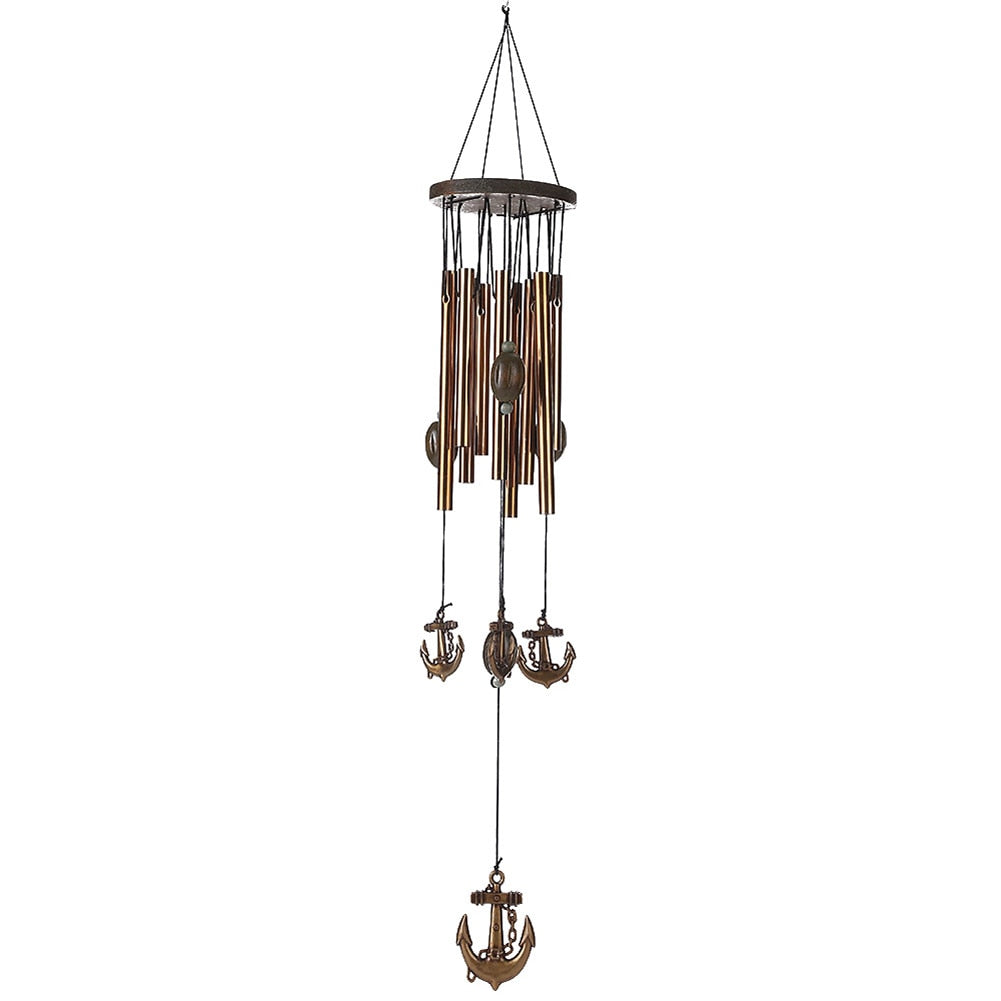 Outdoor Copper Wind Bell Chimes for Garden & Patio by HitMyNeed