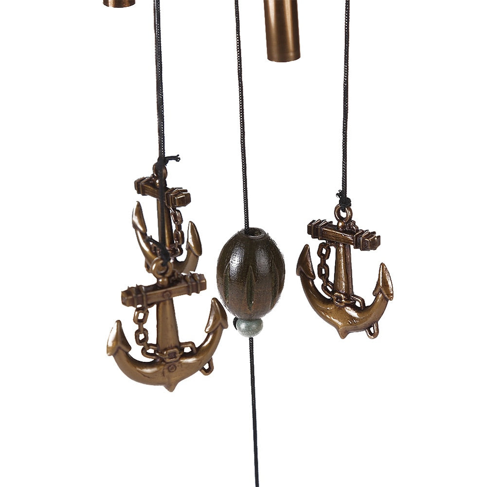Outdoor Copper Wind Bell Chimes for Garden & Patio by HitMyNeed