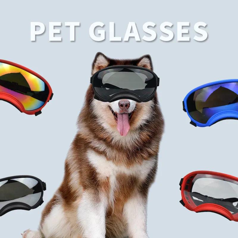 Outdoor Dog Goggles UV400 Anti-Fog Sunglasses by HitMyNeed