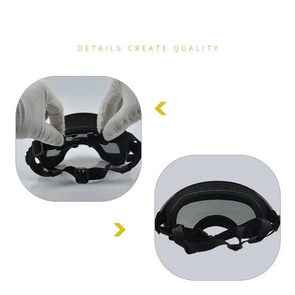 Outdoor Dog Goggles UV400 Anti-Fog Sunglasses by HitMyNeed