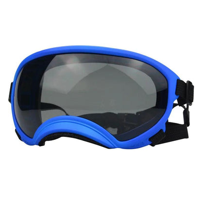 Outdoor Dog Goggles UV400 Anti-Fog Sunglasses blue-gray by HitMyNeed