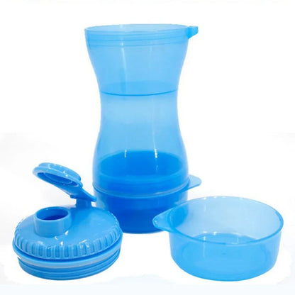 Outdoor Dog Water & Food Bottle 610ml Portable PP by HitMyNeed