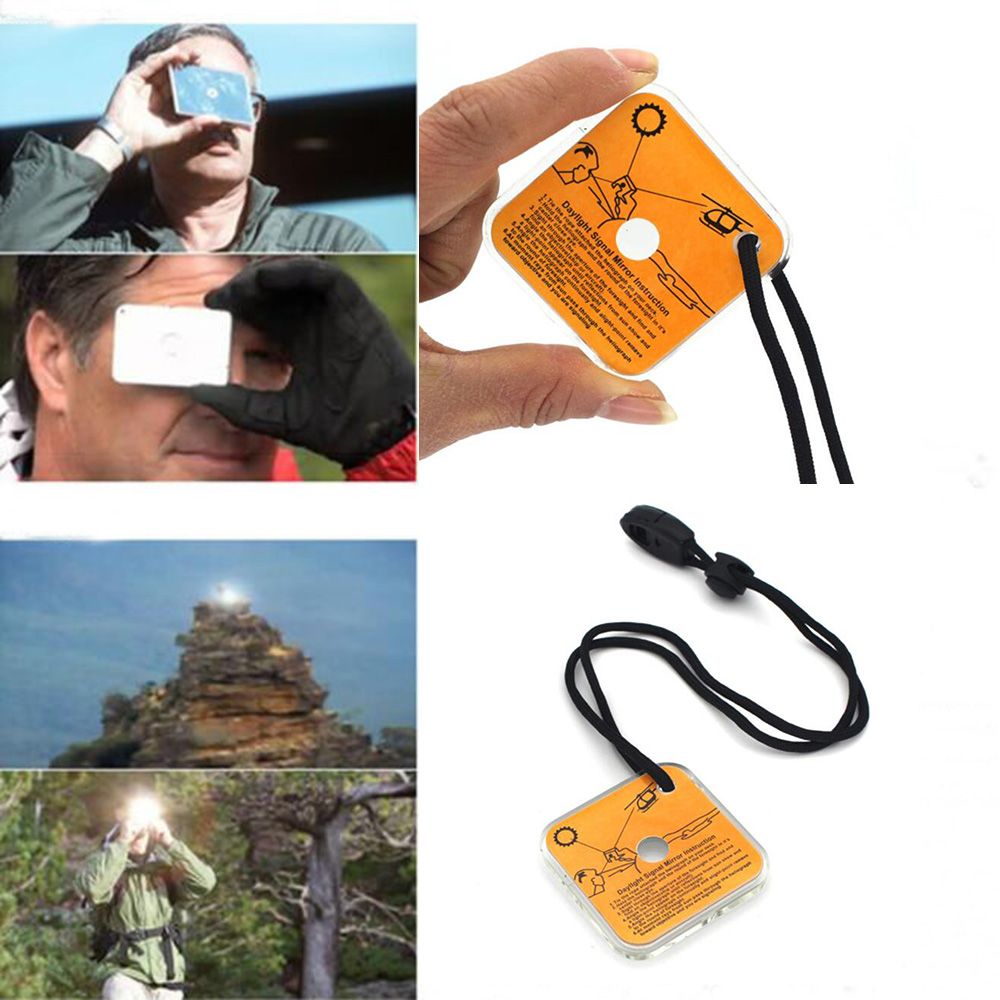 Outdoor Emergency Signal Mirror for Survival by HitMyNeed