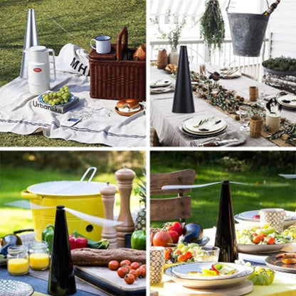 Outdoor Fly Repellent Fan for Dining Tables by HitMyNeed