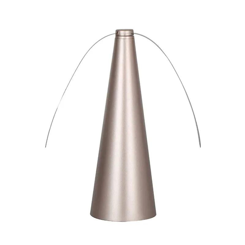 Outdoor Fly Repellent Fan for Dining Tables golden by HitMyNeed