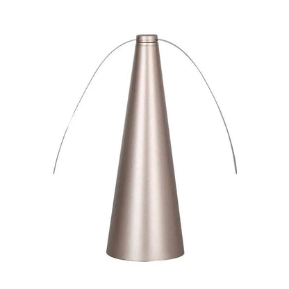 Outdoor Fly Repellent Fan for Dining Tables golden by HitMyNeed