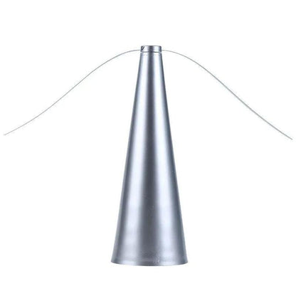 Outdoor Fly Repellent Fan for Dining Tables silver by HitMyNeed