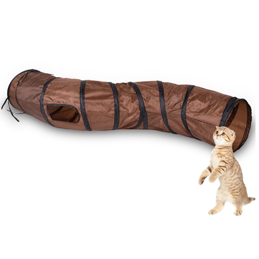 Outdoor Foldable Cat Tunnel Toy by HitMyNeed