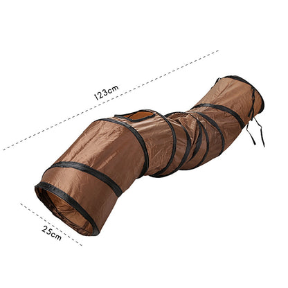 Outdoor Foldable Cat Tunnel Toy by HitMyNeed