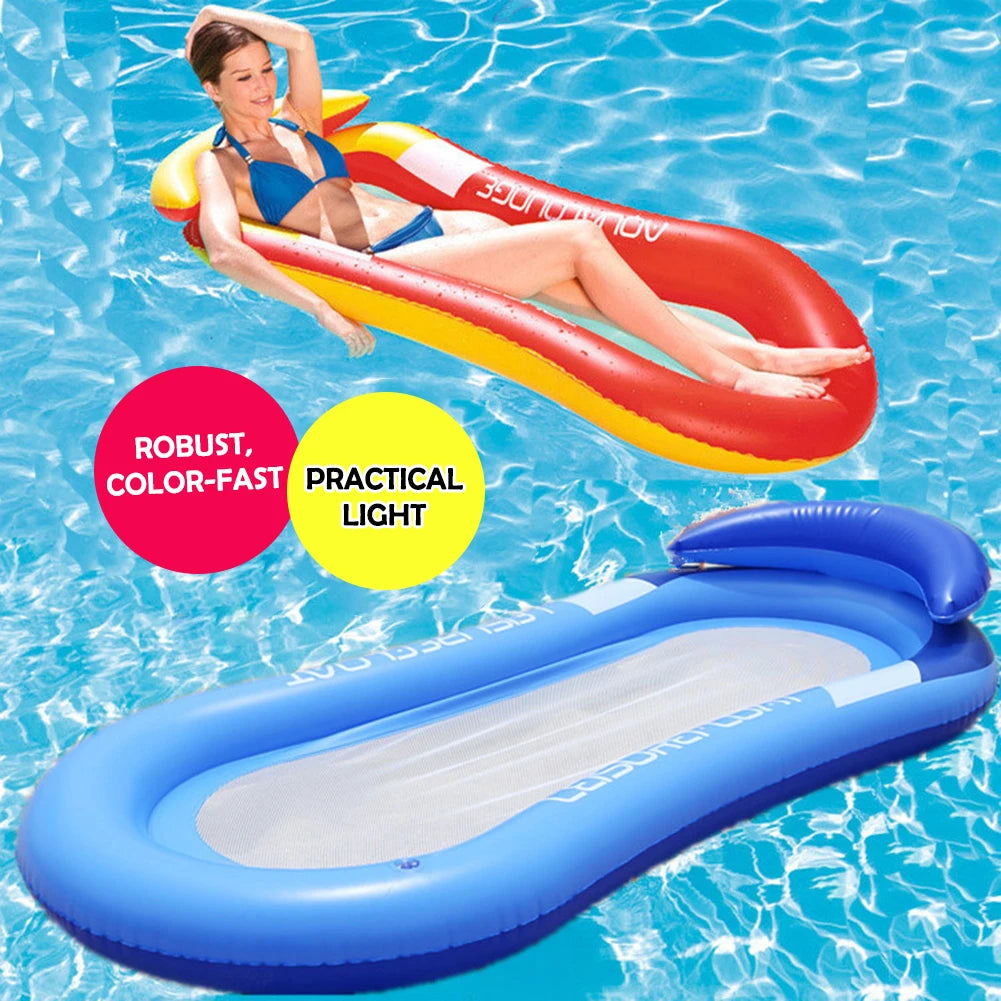 Outdoor Foldable Inflatable Water Hammock Lounge by HitMyNeed