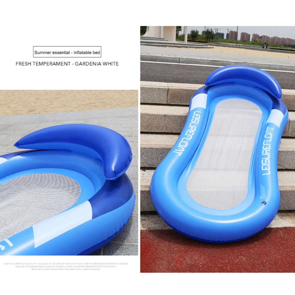Outdoor Foldable Inflatable Water Hammock Lounge by HitMyNeed