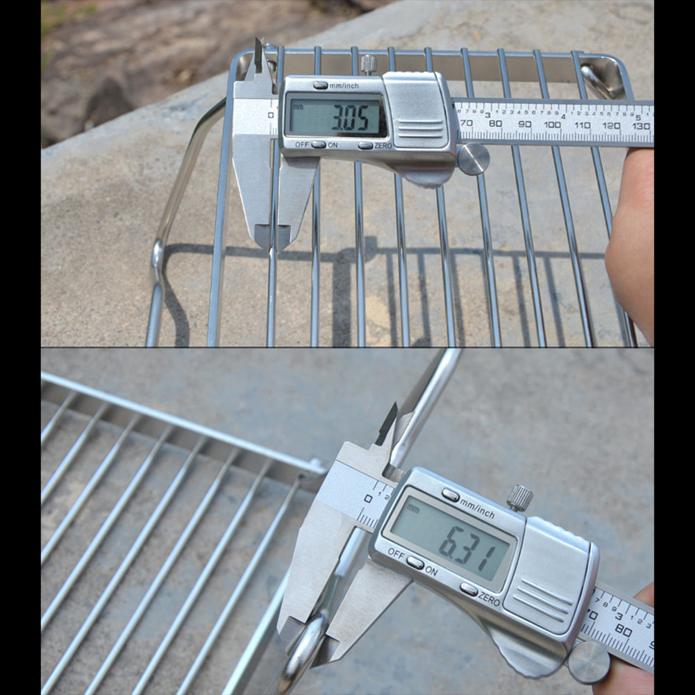 Outdoor Foldable Portable Charcoal BBQ Grill by HitMyNeed