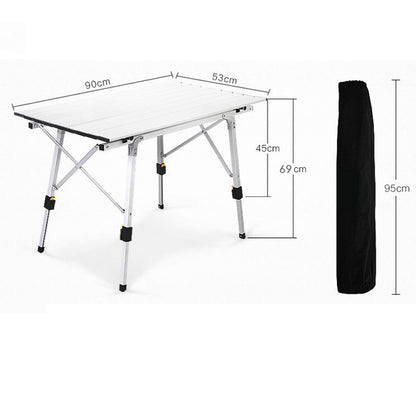 Outdoor Folding Aluminum Picnic & Camping Table by HitMyNeed