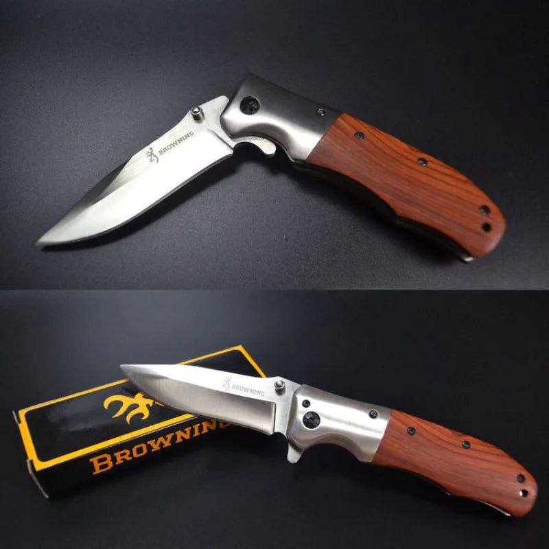 Outdoor Folding Tactical Knife for Camping & Fishing by HitMyNeed