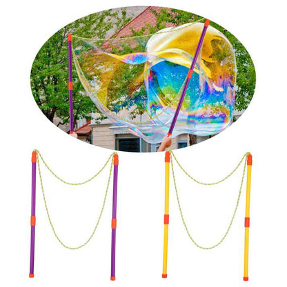 Outdoor Giant Rope Bubble Wand Set by HitMyNeed