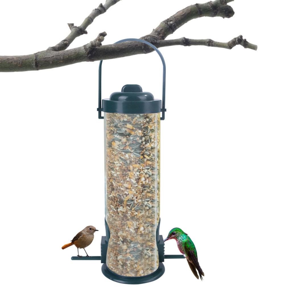 Outdoor Hanging Bird Feeder with Multiple Feeding Ports by HitMyNeed