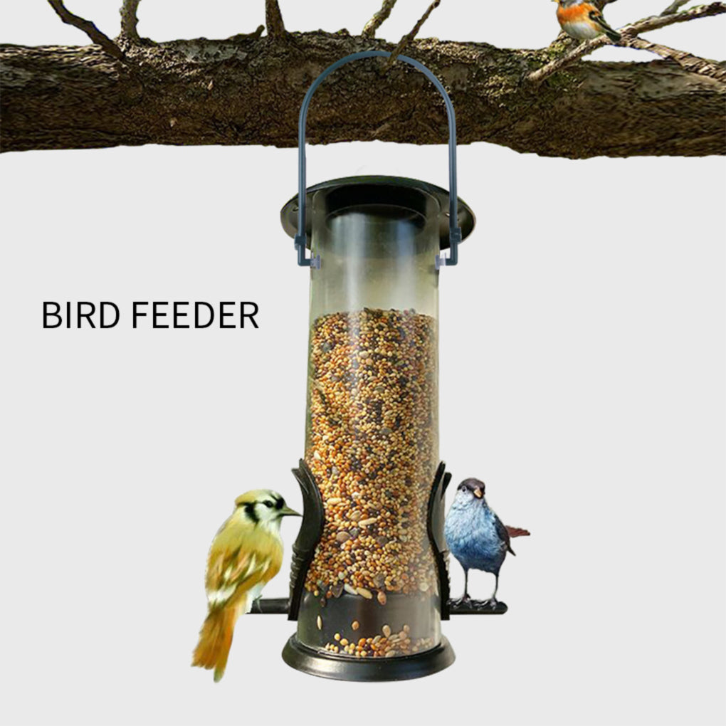 Outdoor Hanging Bird Feeder with Multiple Feeding Ports by HitMyNeed