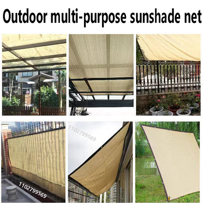 Outdoor HDPE Waterproof UV Shade Net Awning by HitMyNeed