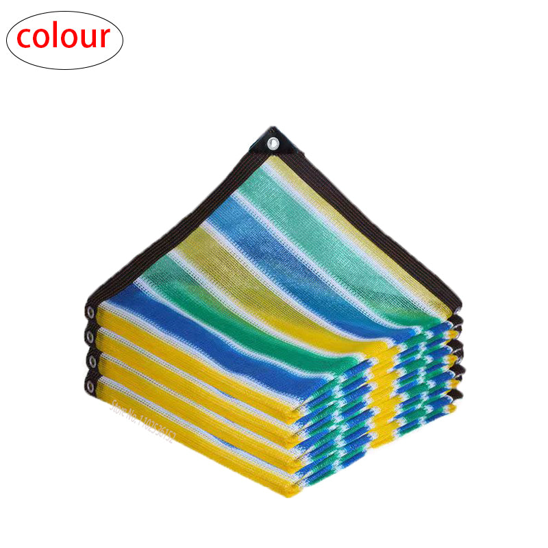 Outdoor HDPE Waterproof UV Shade Net Awning 4-color 3x6m by HitMyNeed