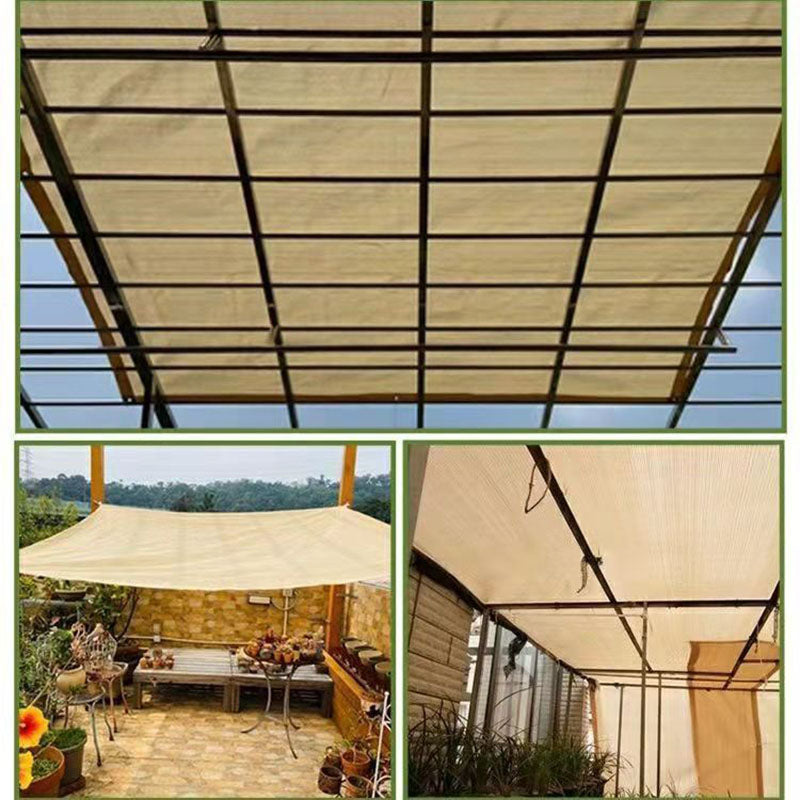 Outdoor HDPE Waterproof UV Shade Net Awning by HitMyNeed