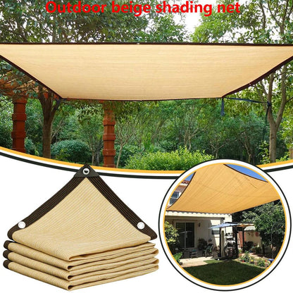 Outdoor HDPE Waterproof UV Shade Net Awning by HitMyNeed