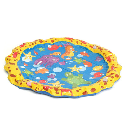 Outdoor Inflatable Water Sprinkler Play Mat 100cm by HitMyNeed