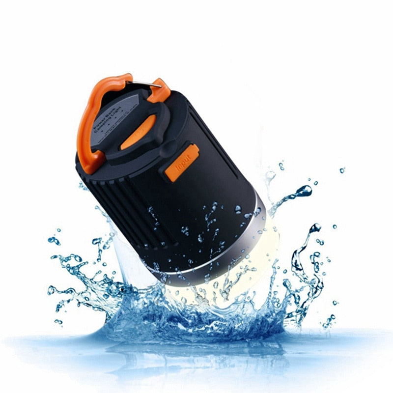 Outdoor LED Lantern with Built‑In Power Bank by HitMyNeed