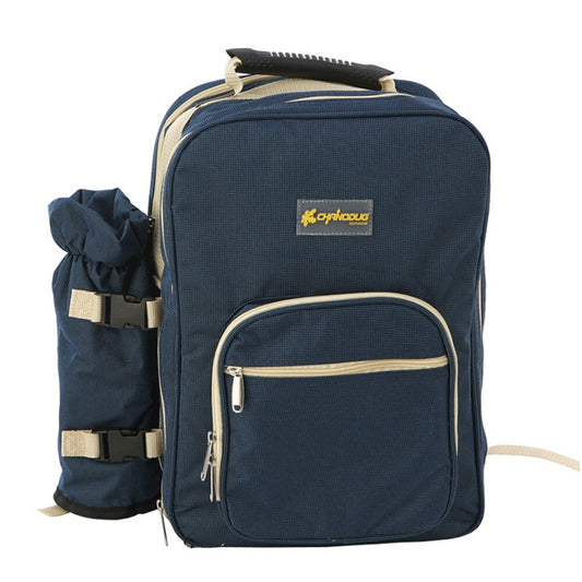 Outdoor Picnic Bag Set for 4 People with Tableware as-photo by HitMyNeed