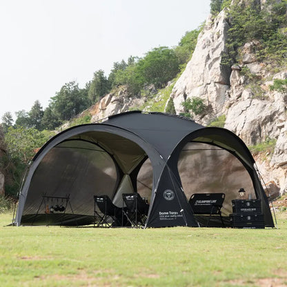 Outdoor Silver Coated PU3000MM Camping Canopy Dome Tent by HitMyNeed