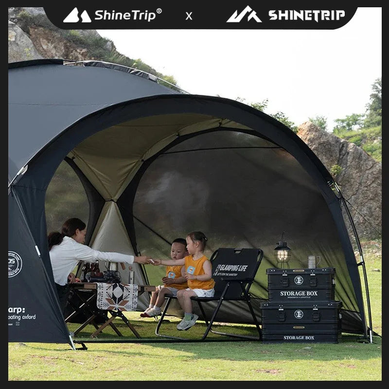 Outdoor Silver Coated PU3000MM Camping Canopy Dome Tent by HitMyNeed