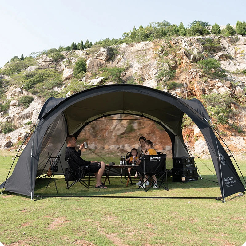Outdoor Silver Coated PU3000MM Camping Canopy Dome Tent by HitMyNeed