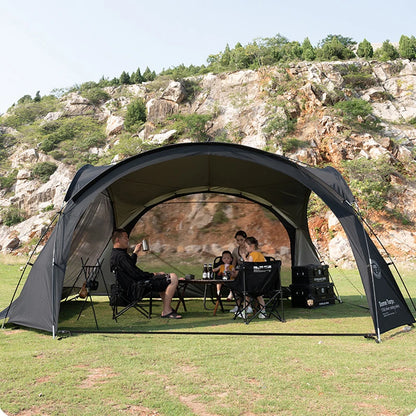 Outdoor Silver Coated PU3000MM Camping Canopy Dome Tent by HitMyNeed