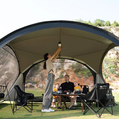 Outdoor Silver Coated PU3000MM Camping Canopy Dome Tent by HitMyNeed