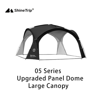 Outdoor Silver Coated PU3000MM Camping Canopy Dome Tent the-black-tent by HitMyNeed