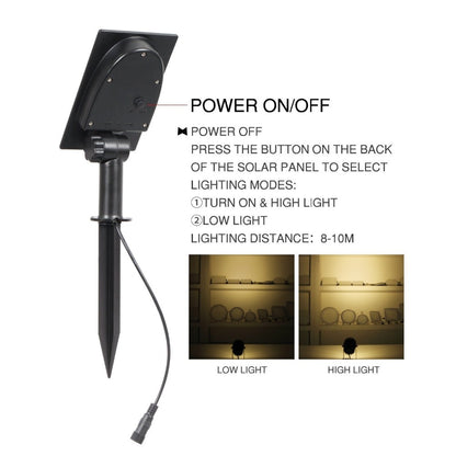 Outdoor Solar LED Spotlight with IP65 Waterproof by HitMyNeed