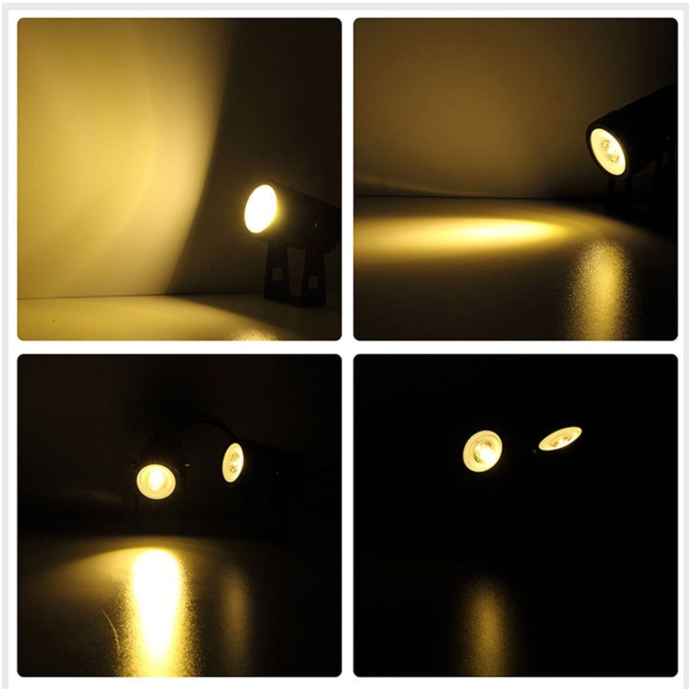 Outdoor Solar LED Spotlight with IP65 Waterproof by HitMyNeed