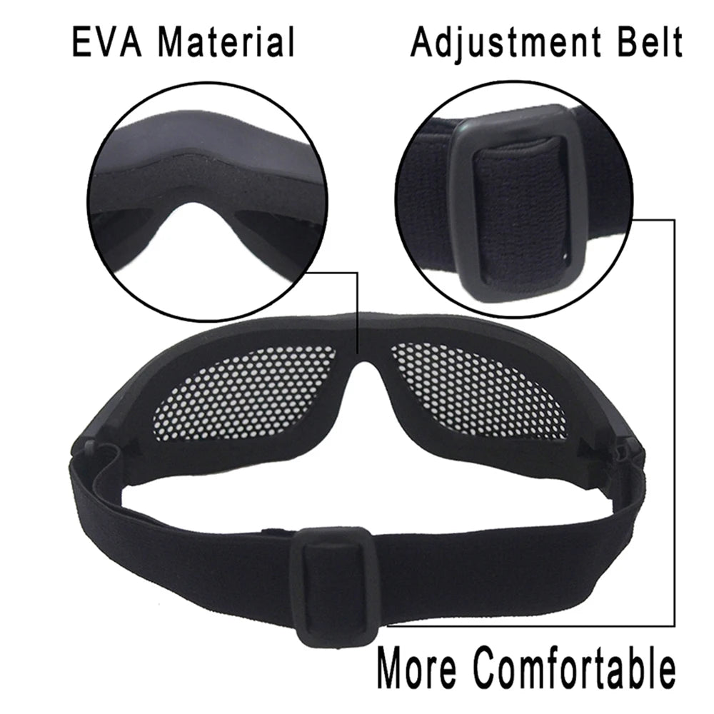 Outdoor Tactical Airsoft & Paintball Safety Goggles by HitMyNeed