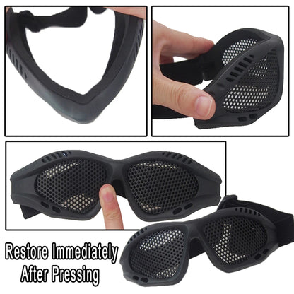 Outdoor Tactical Airsoft & Paintball Safety Goggles by HitMyNeed