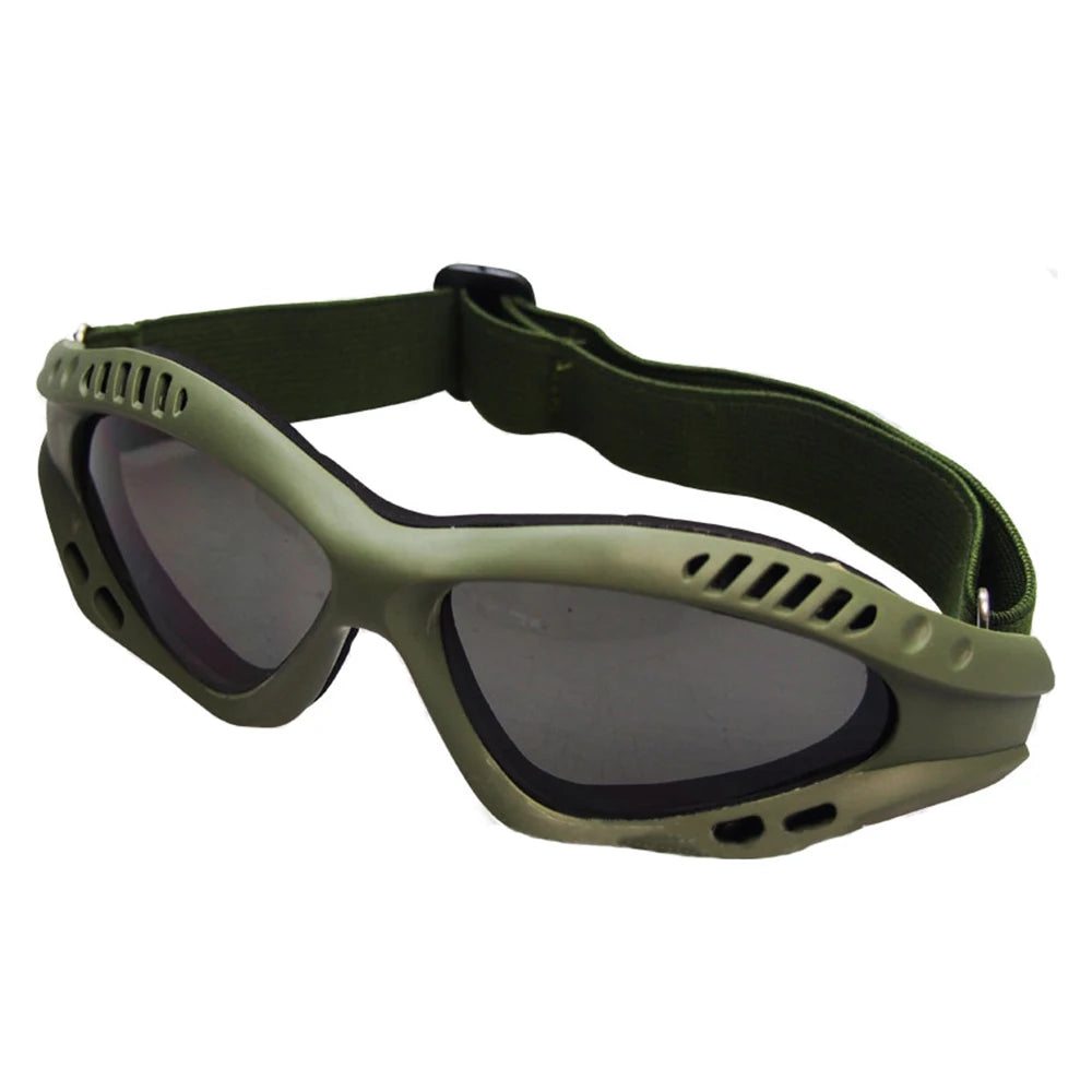 Outdoor Tactical Airsoft & Paintball Safety Goggles hj-gn by HitMyNeed