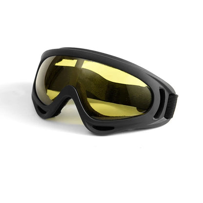 Outdoor Tactical Dust-Proof Motorcycle & Ski Goggles yellow by HitMyNeed