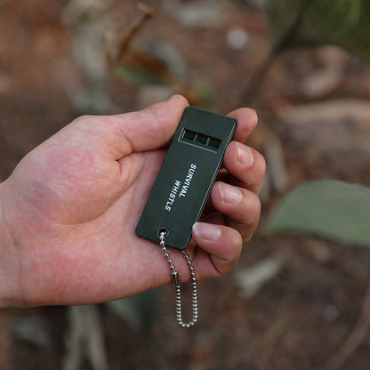 Outdoor Tactical Safety Whistle for Camping & Hiking by HitMyNeed